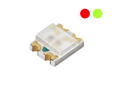1206 red yellow green dual color LED,EHAOAN LED