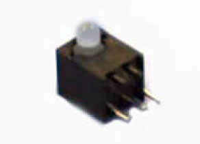 3MM插件LED红绿双色EH-30KD-RGW,组装类单孔带灯座LED