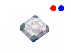 0402 Red and blue dual color Smd LED,EH-C290TBJRKT EHAOAN